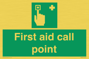 First aid call point